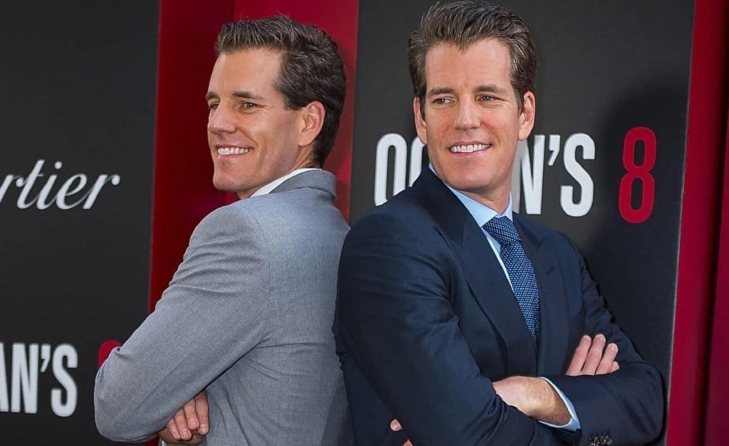 Tyler e Cameron Winklevoss, irmãos estão na lista dos maiores donos de Bitcoin do mundo