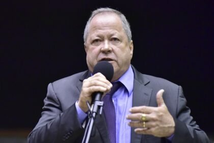 Deputado federal Chiquinho Brazão (União Brasil-RJ), apontado como um dos mandantes da morte da vereadora Marielle Franco, em 2017 — Foto: Zeca Ribeiro/Câmara dos Deputados