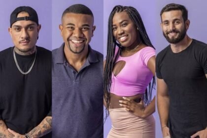 Paredão BBB24 - Bin - Davi - Leidy - Matteus