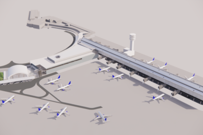 Com a reforma, aeroporto de Congonhas terá pontes de embarques em ambos os lados