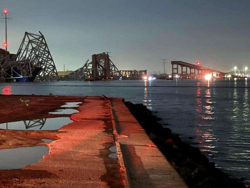 Com ponte destruída em Baltimore, portos da Costa Leste têm de absorver demanda extra