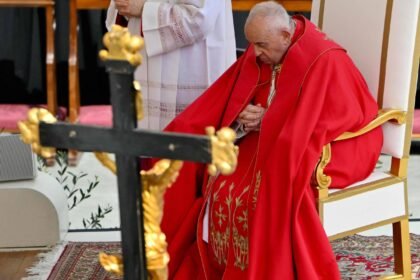 Papa Francisco deixa de ler homilia do Domingo de Ramos - 24/03/2024 - Mundo