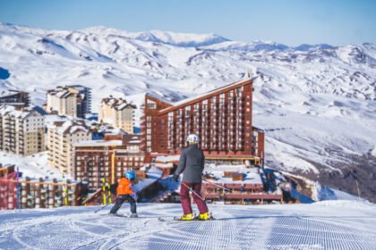 O Valle Nevado é a maior estação da América do Sul