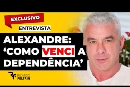 Alexandre Correa afirma que já foi internado em reabilitação por vício em cocaína