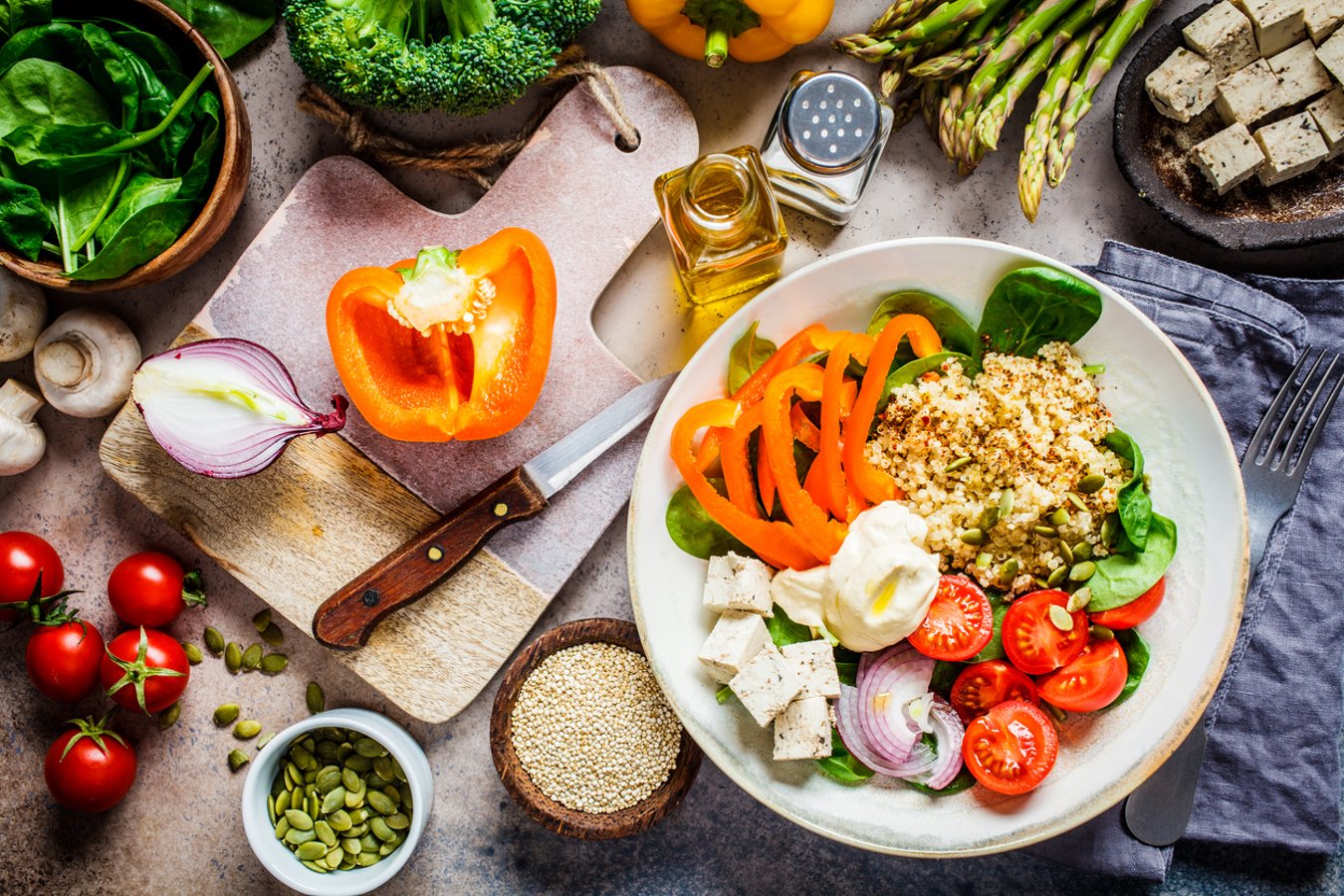 Adaptar elementos de diversas dietas saudáveis pode ajudar