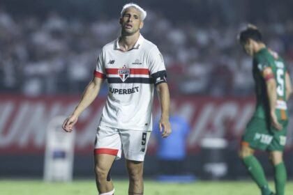 Calleri marcou o segundo gol do São Paulo sobre o Cobresal