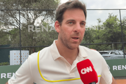 Guga sempre foi um grande exemplo para todos, diz Del Potro à CNN