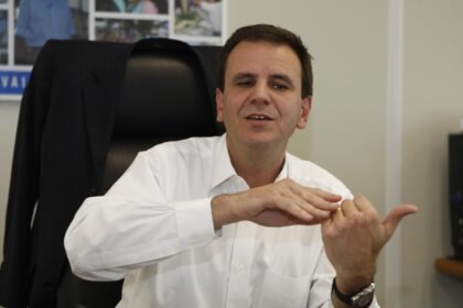 Eduardo Paes, prefeito do Rio e candidato à reeleição — Foto: Domingos Peixoto/ Agência O Globo